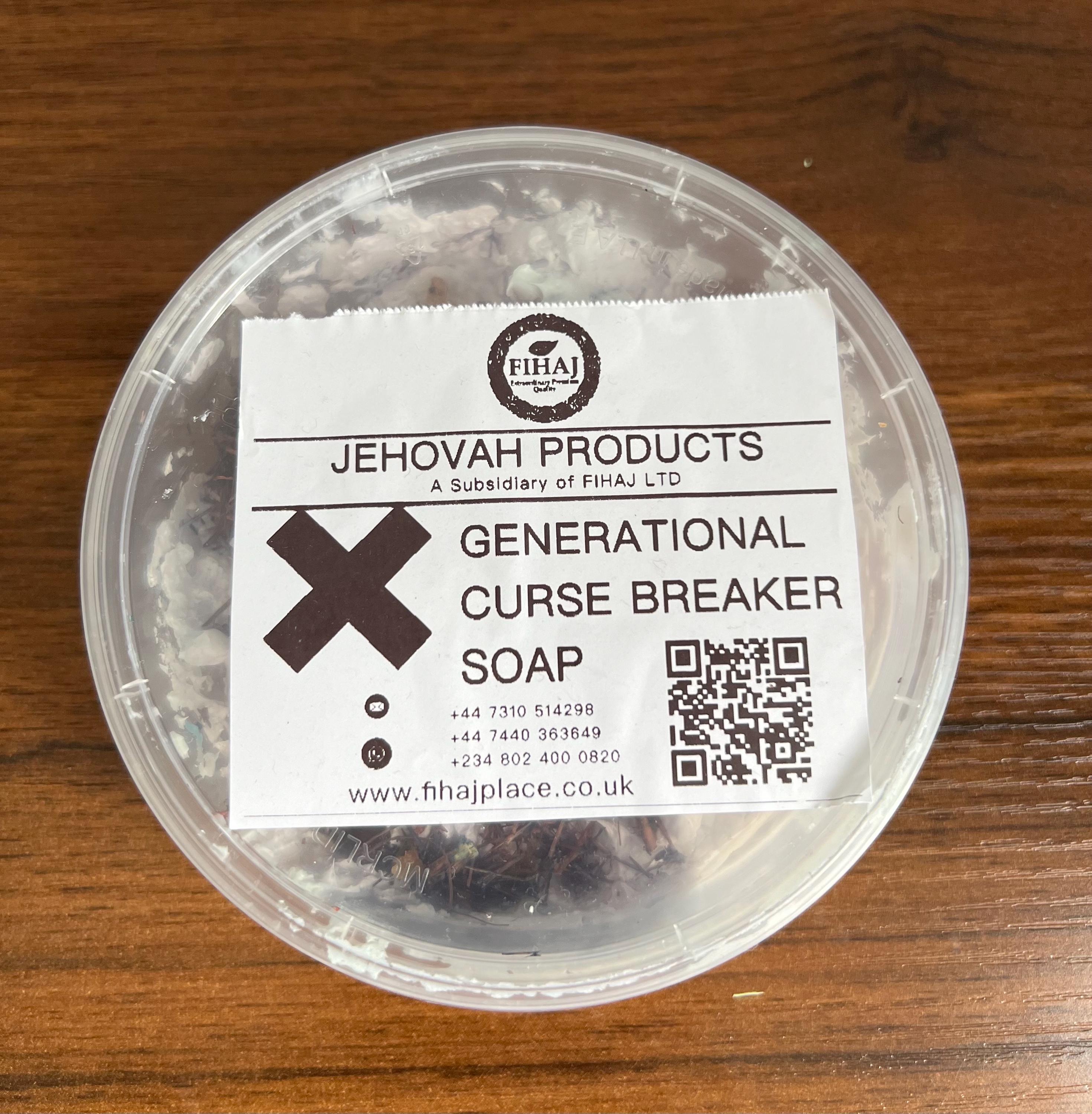 Generational Curse Breaker Soap- Highly Potent spiritual soap.