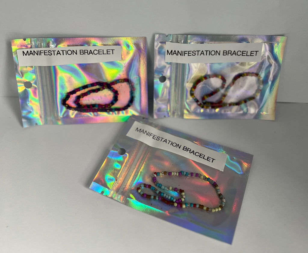 Manifestation Bracelet| Spiritually infused beads| Ankle beads