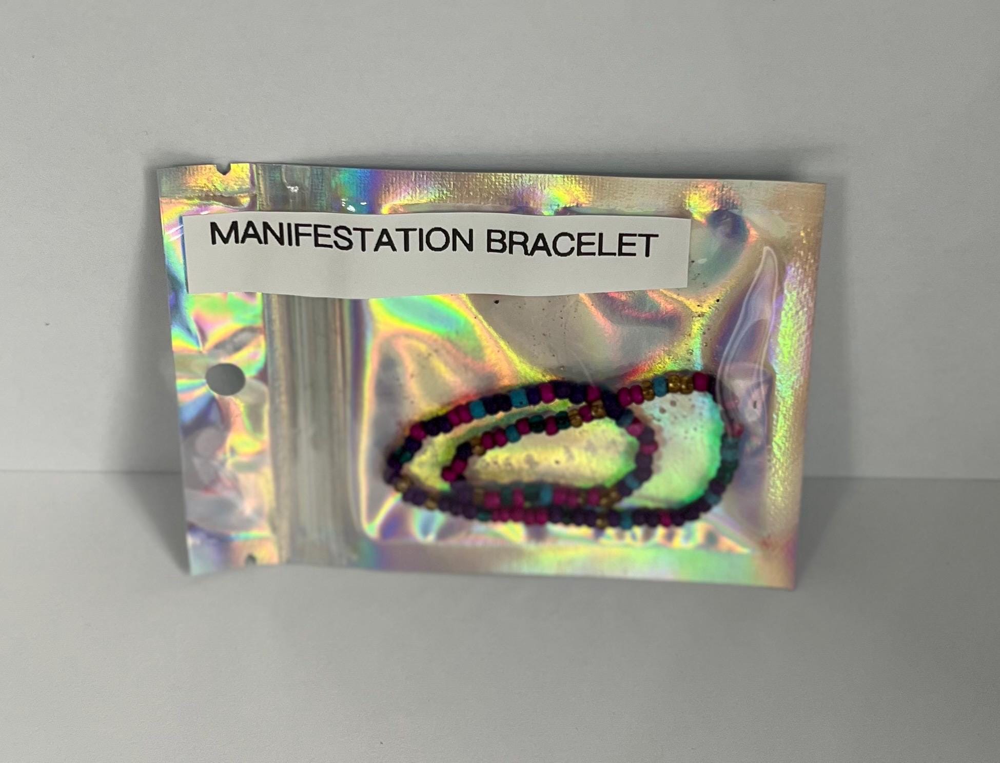 Manifestation Bracelet| Spiritually infused beads| Ankle beads