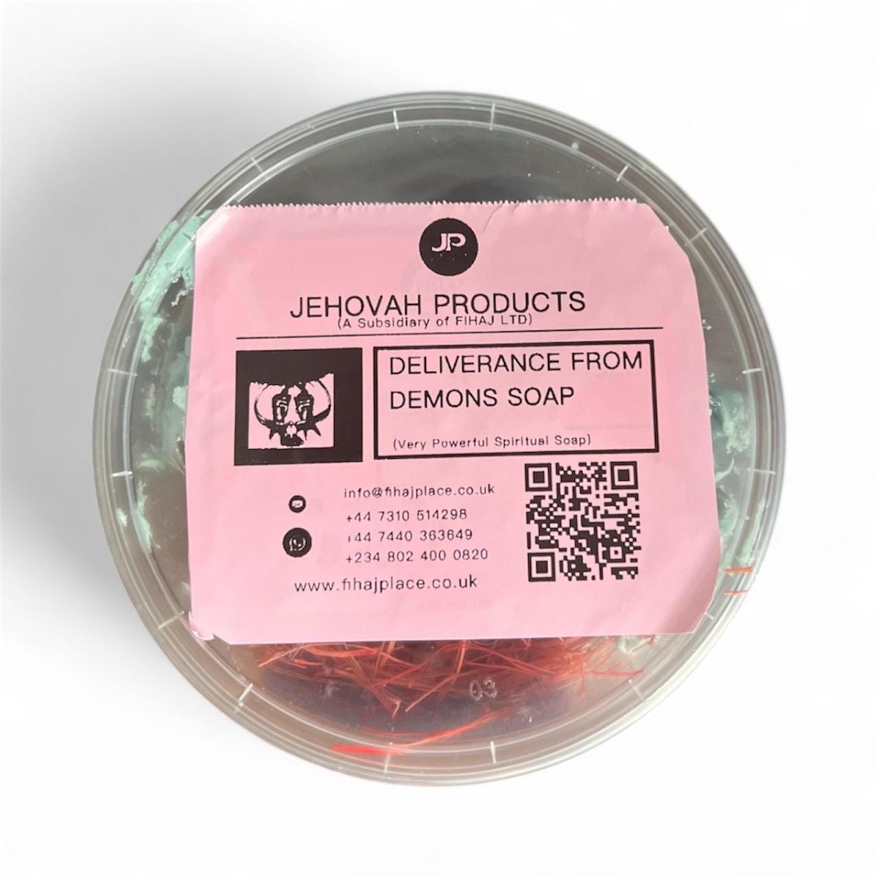 Deliverance from demon Soap