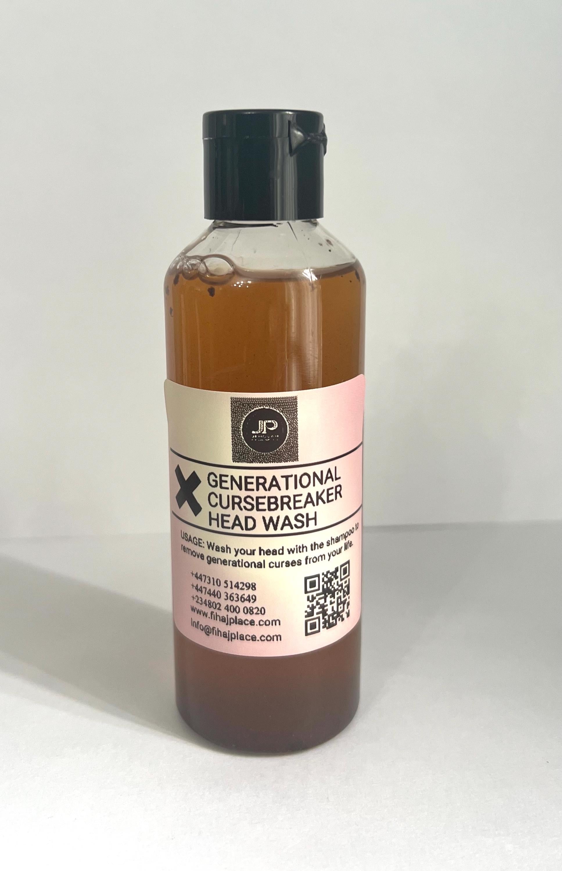 Generational Curse Breaker Head Wash: Powerful spiritual cleansing