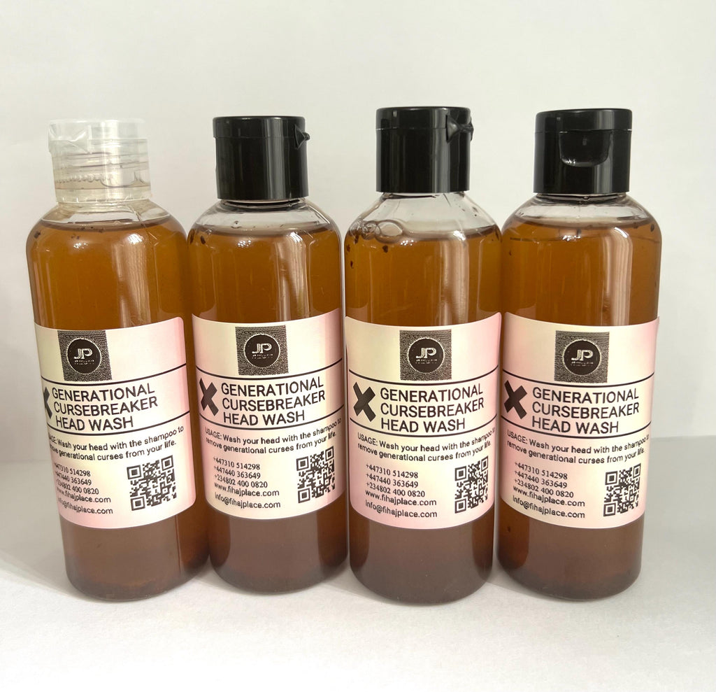 Generational Curse Breaker Head Wash: Powerful spiritual cleansing