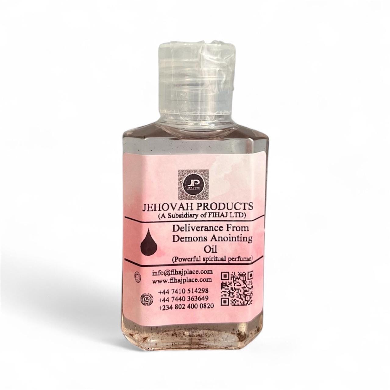 Special Anointing Oil: Delieverance oil