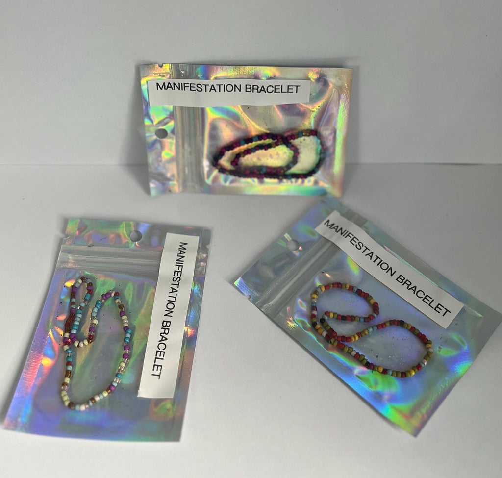 Manifestation Bracelet| Spiritually infused beads| Ankle beads
