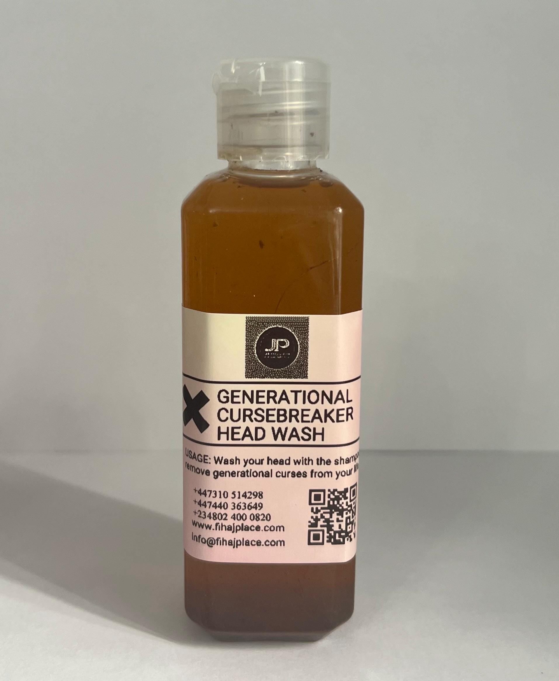 Generational Curse Breaker Head Wash: Powerful spiritual cleansing