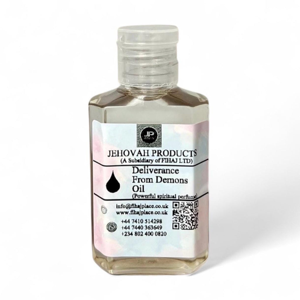 Deliverance from demons oil, Total Deliverance Special Spiritual Oil.