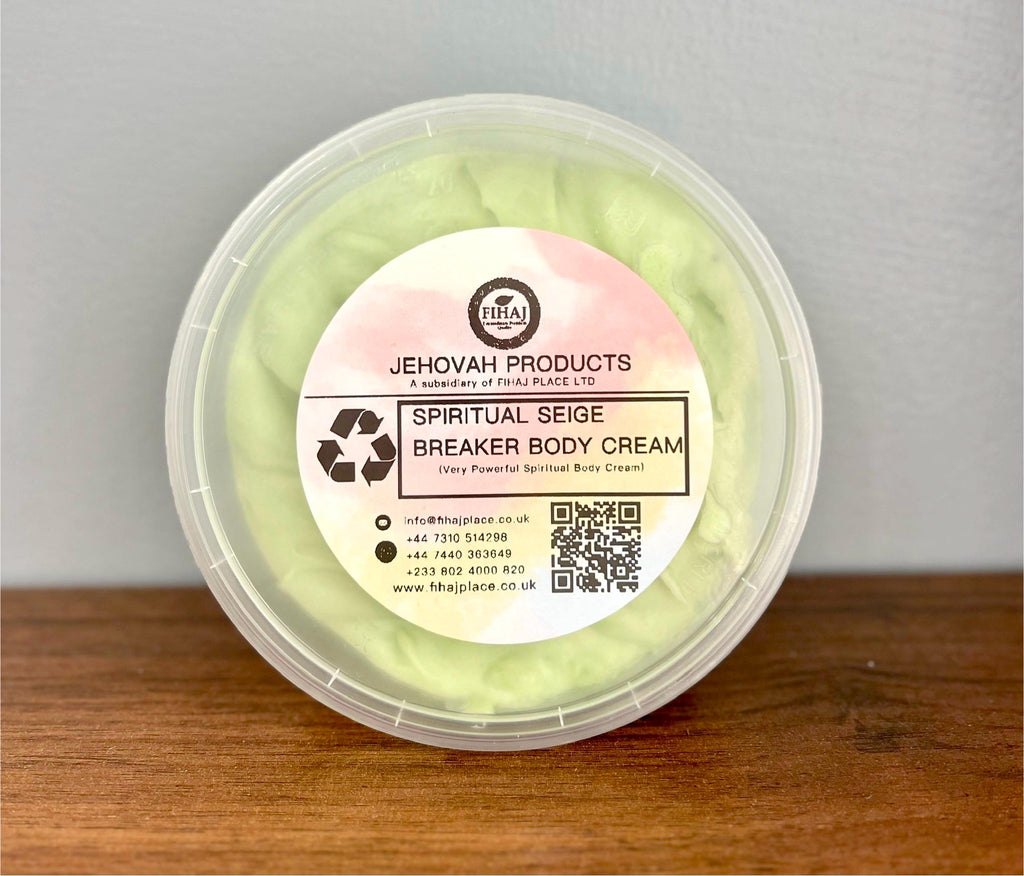 Spiritual seige breaker body cream