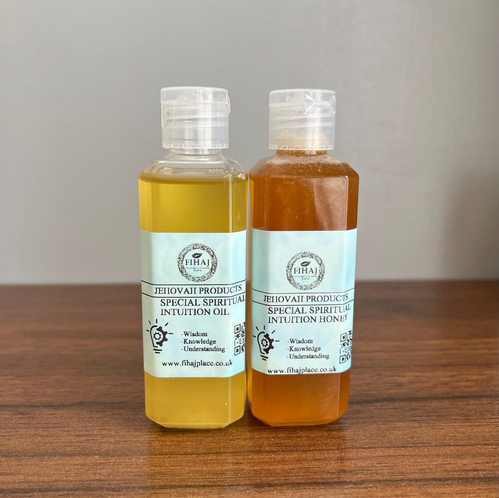 Special Intuition Honey and Oil Combo-  Spiritual memory honey ( Oyin ati Ororo Imo)