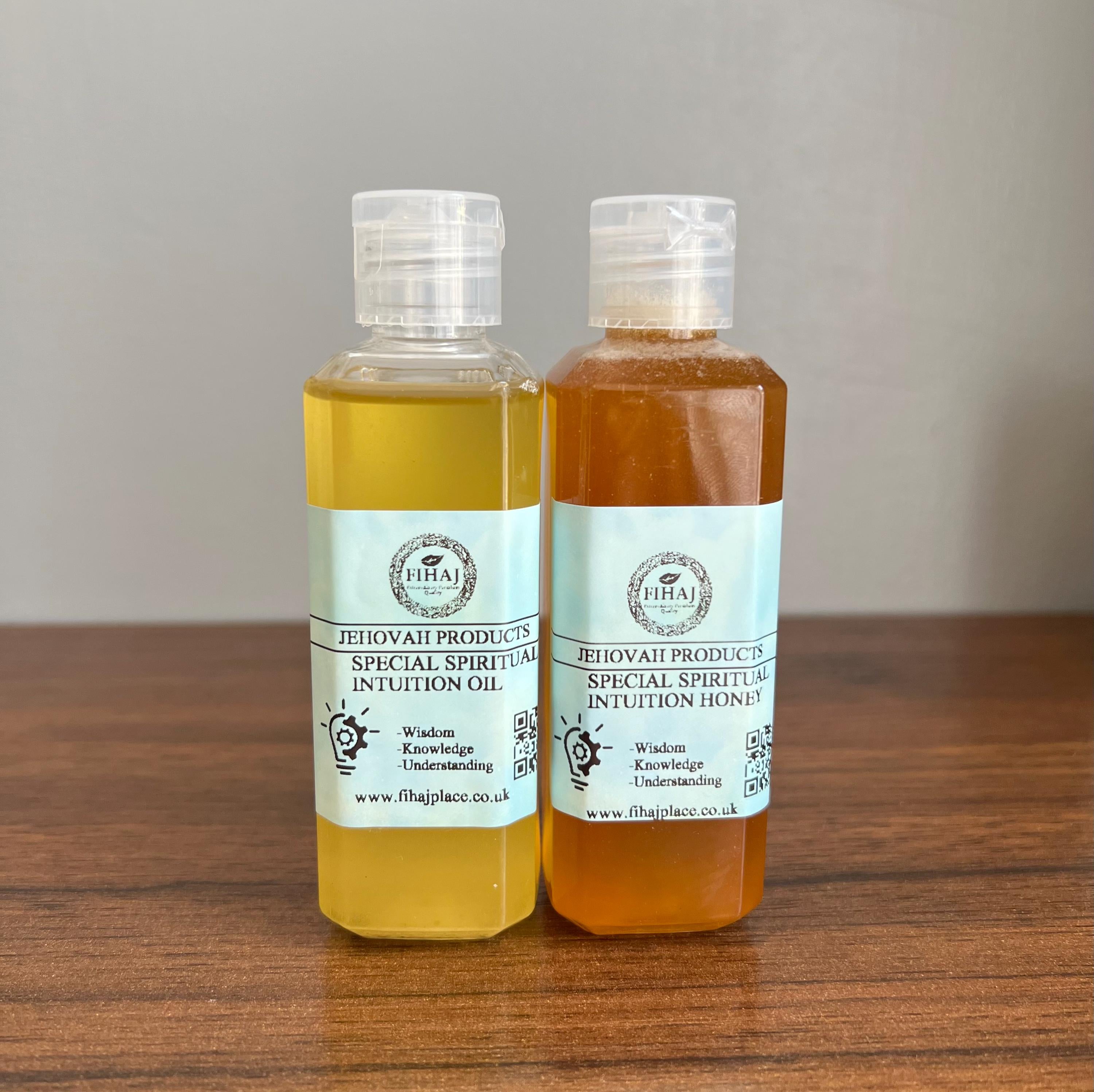 Special Intuition Honey and Oil Combo-  Spiritual memory honey ( Oyin ati Ororo Imo)