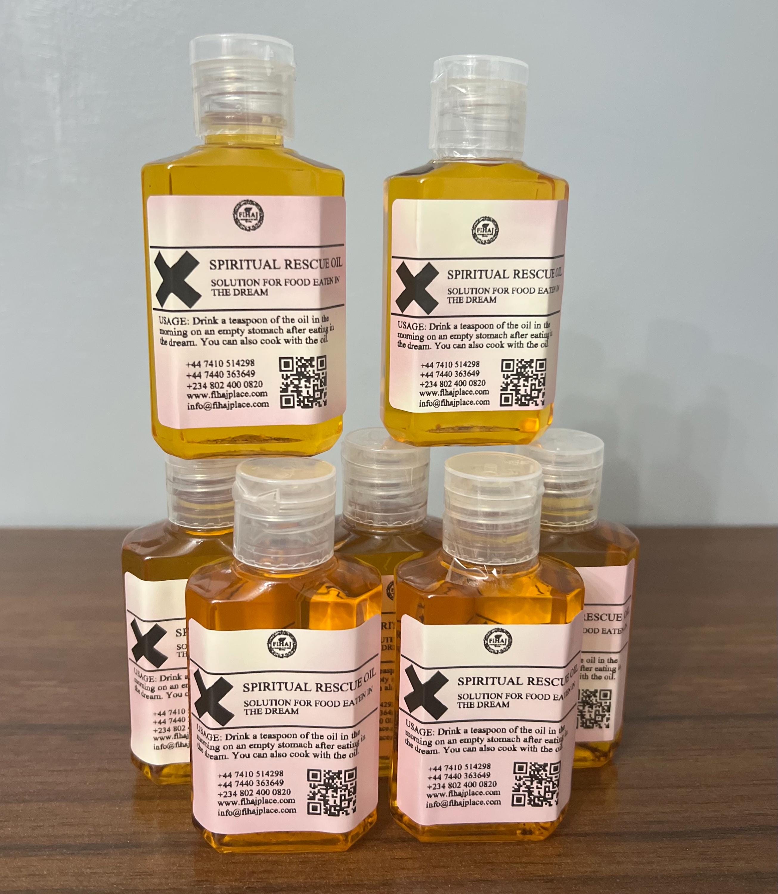Solution for food eaten in the dream, Spiritual Rescue Oil
