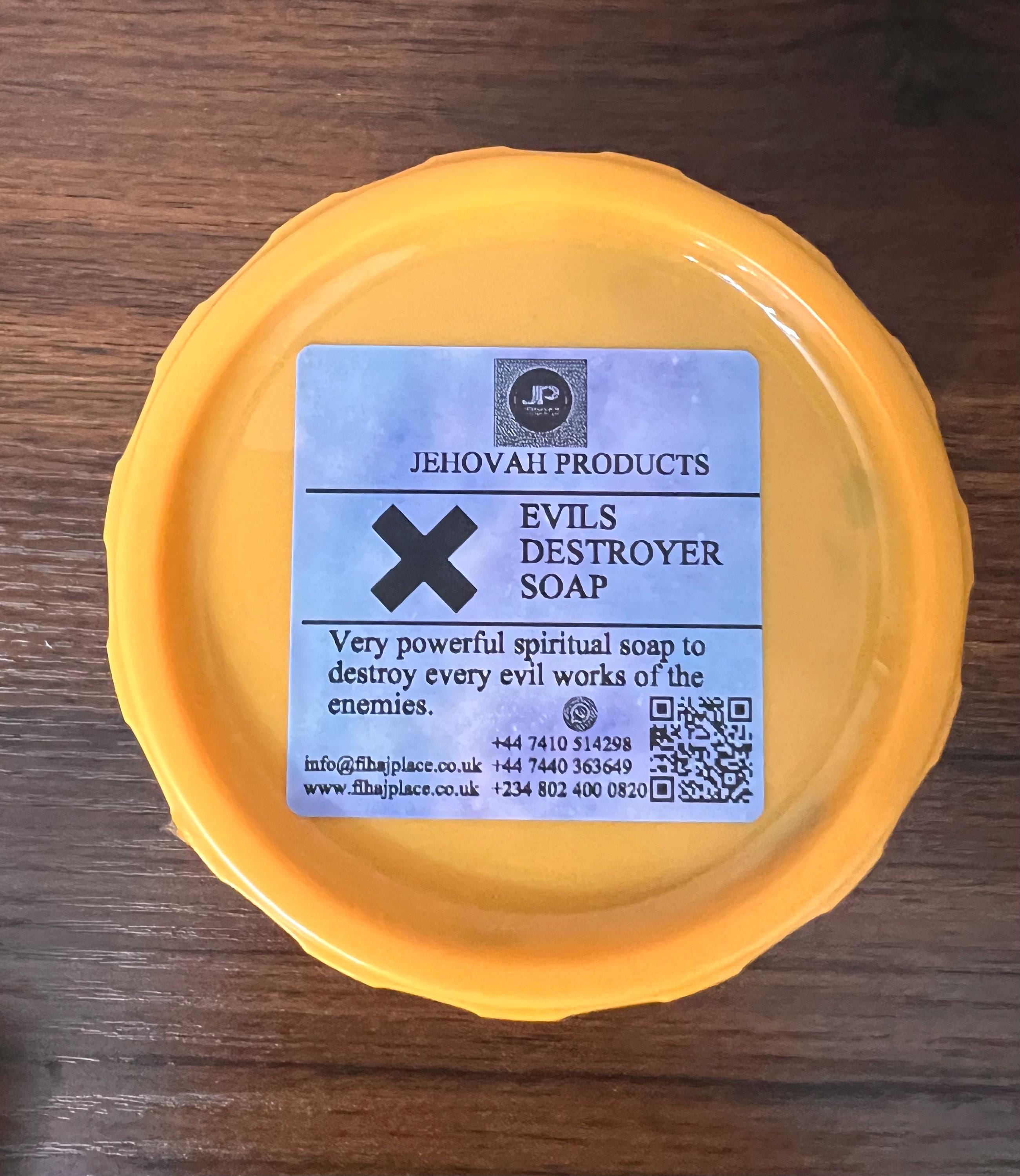 Evils Destroyer Soap - powerful spiritual soap