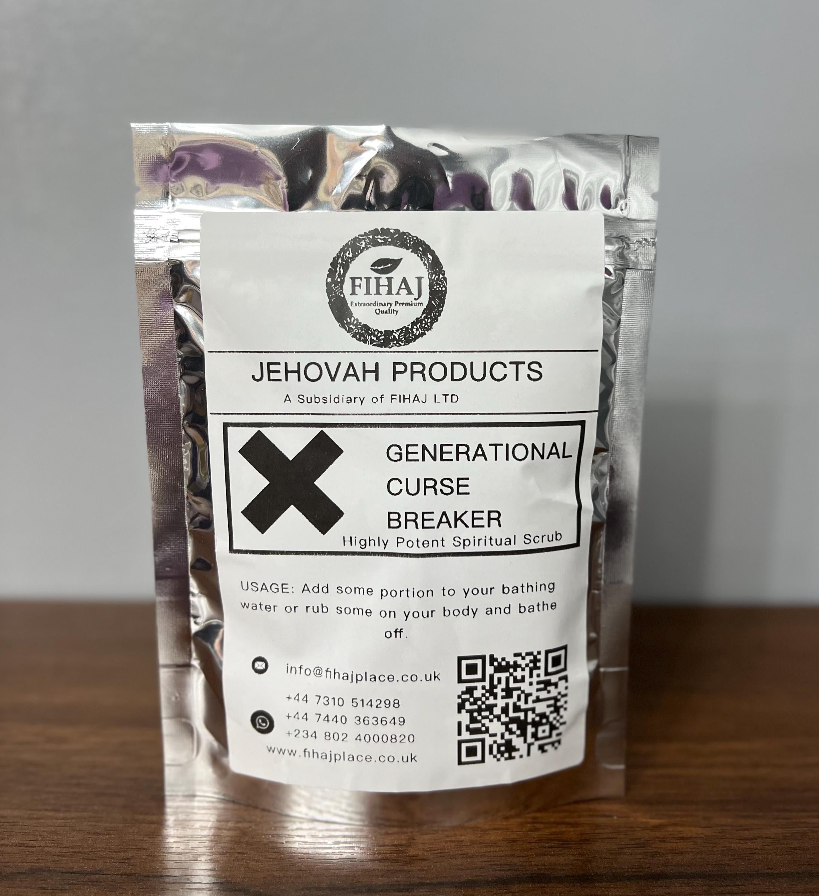 Generational curse breaker scrub