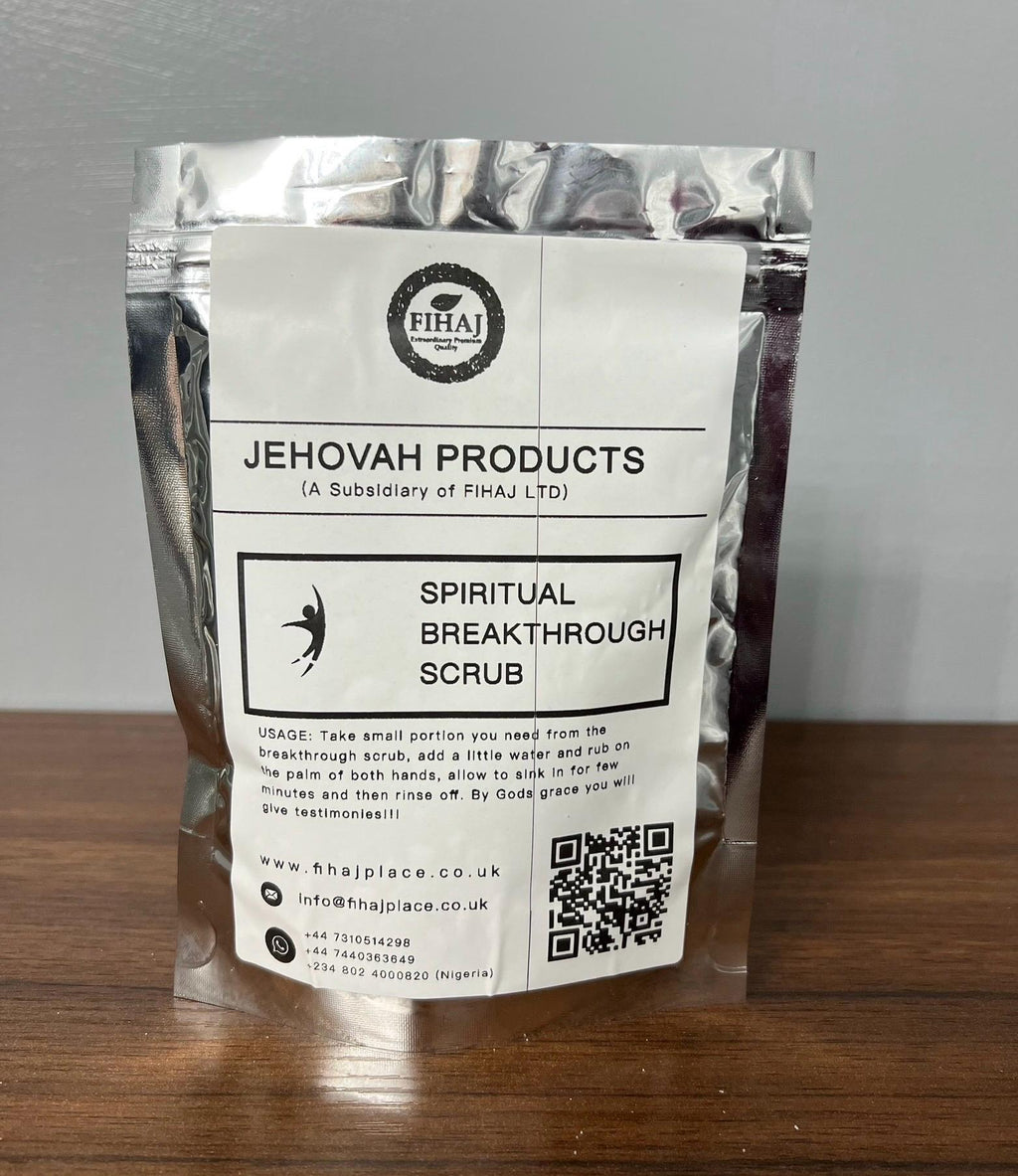 Spiritual breakthrough scrub