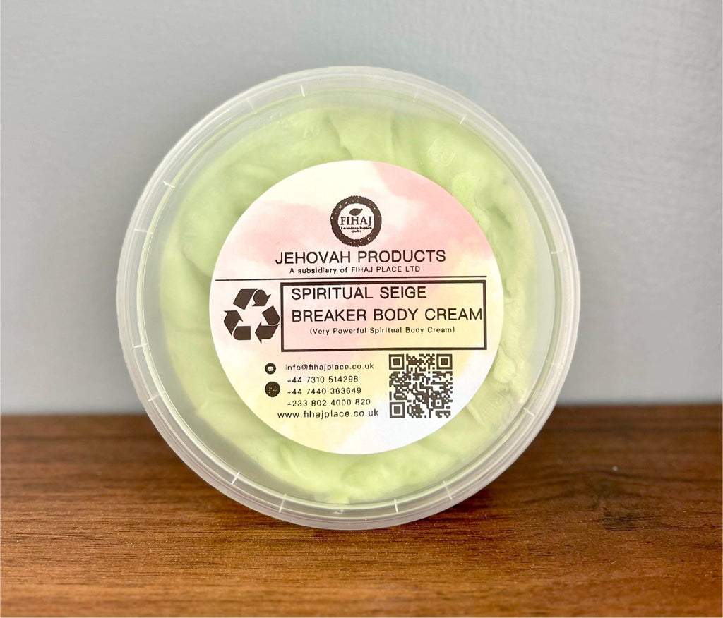 Spiritual seige breaker body cream