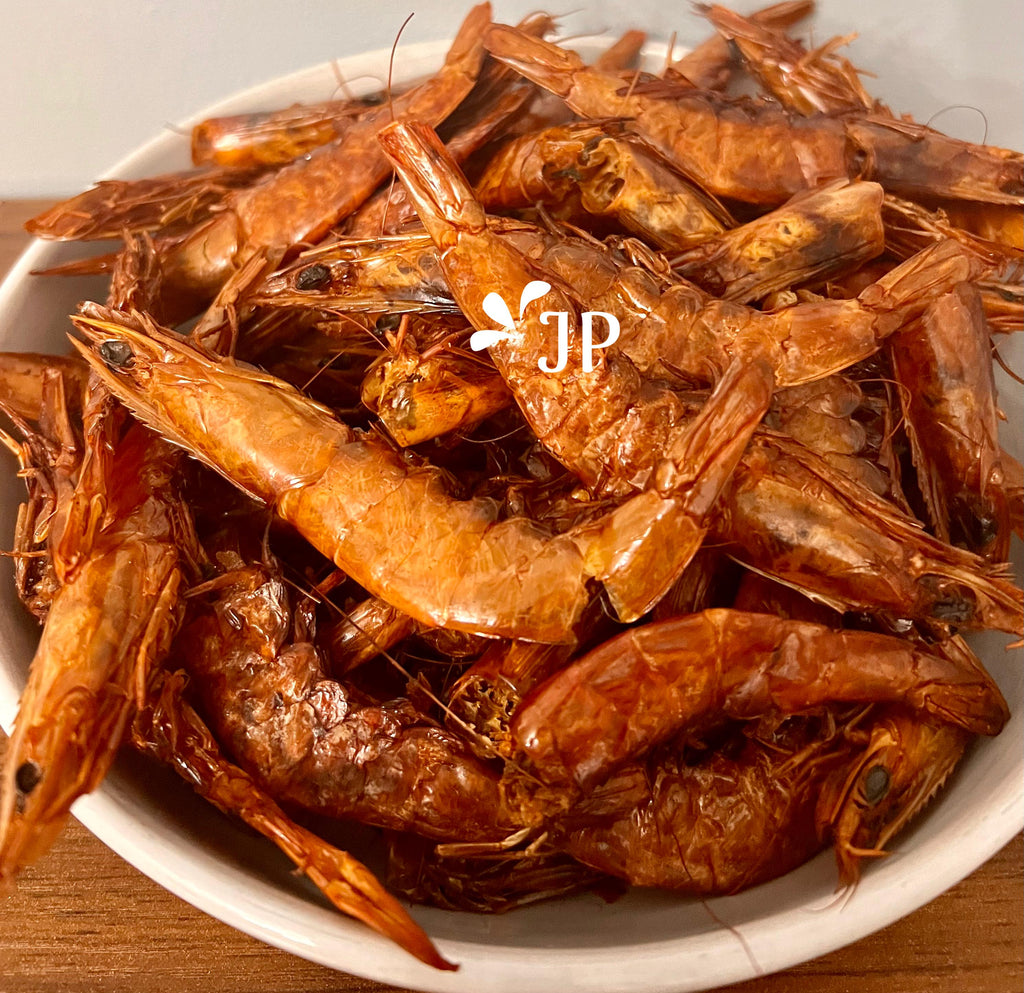 Smoked King Prawns (Ede): Nigerian Tasty Red Prawns - 100g