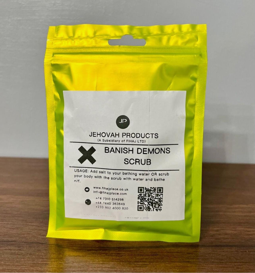 Banish Demons Spiritual Scrub