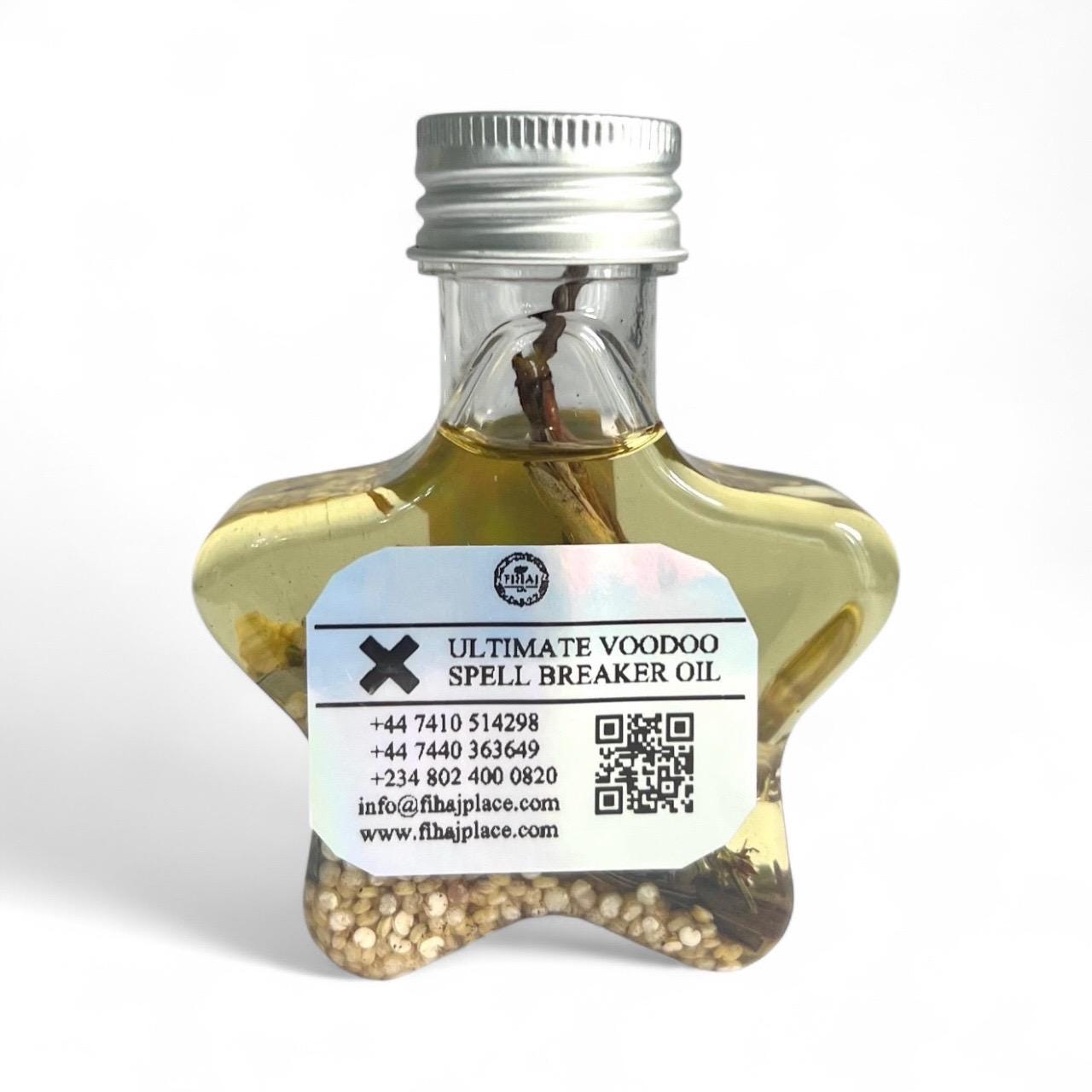 Voodoo Spell Breaker Oil: Very powerful spiritual protection