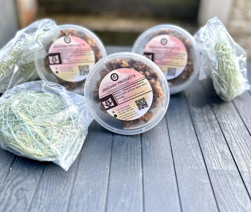 Banish witchcraft attack soap with special sponge