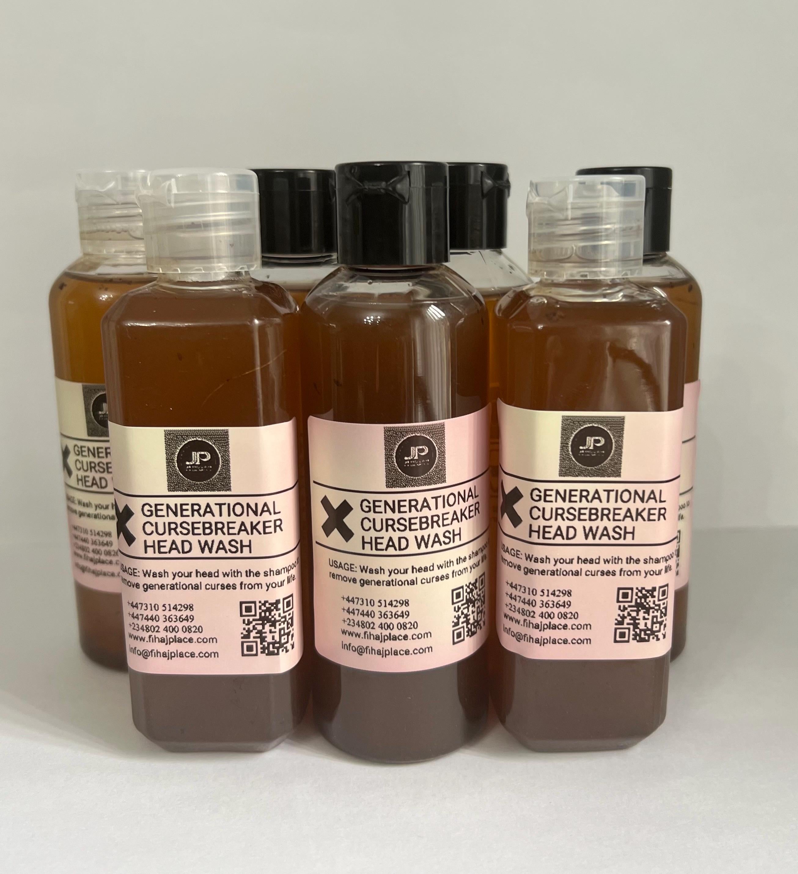 Generational Curse Breaker Head Wash: Powerful spiritual cleansing