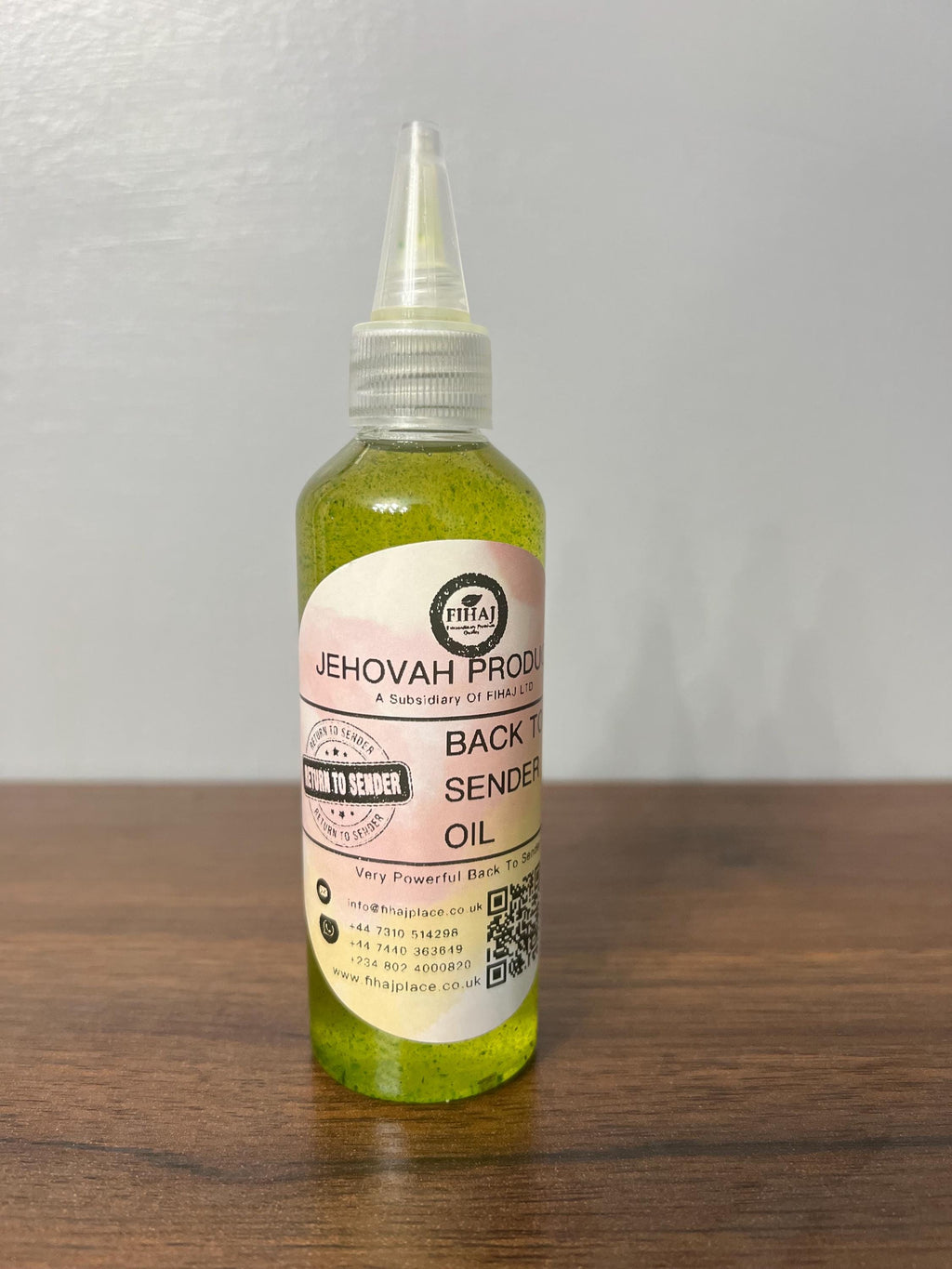 Powerful Back To Sender Spiritual Oil