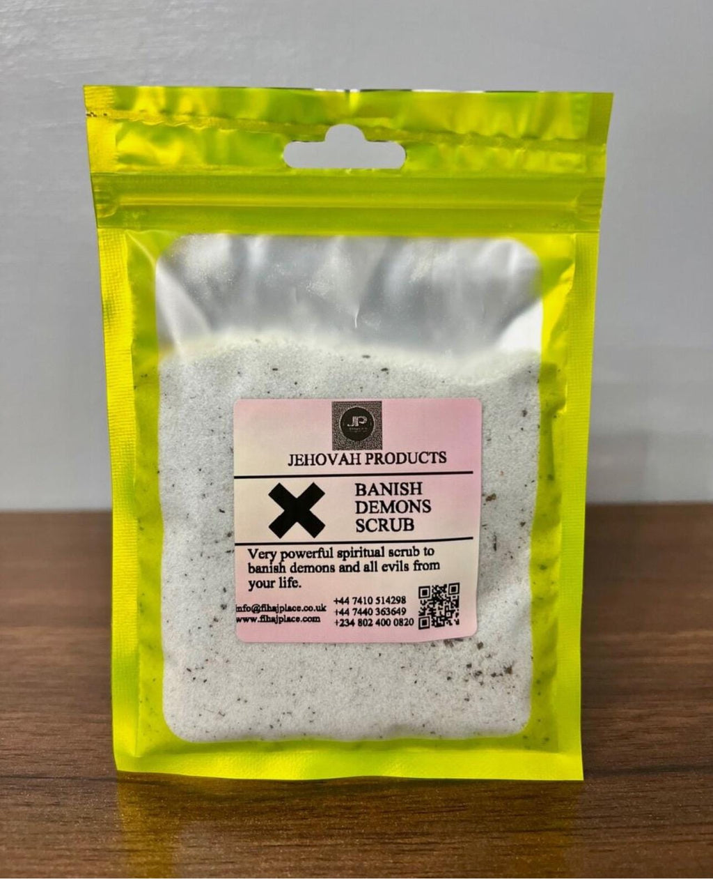 Banish Demons Spiritual Scrub