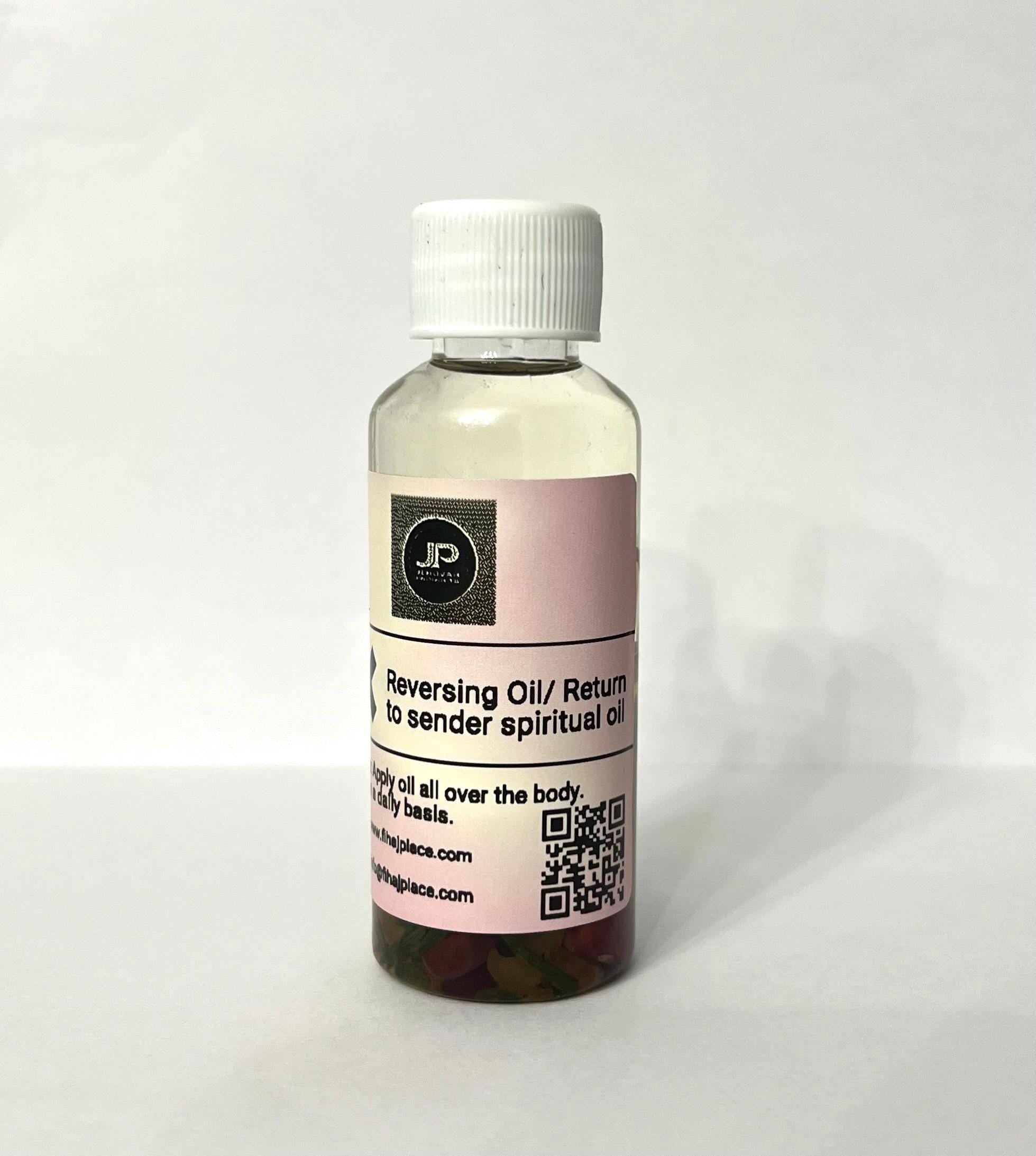 Return To Sender Spiritual Oil| Reversing Spiritual Oil
