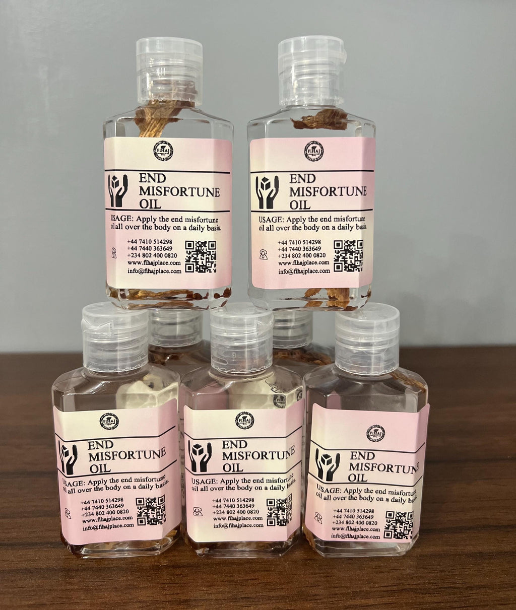 End Misfortune Spiritual Oil