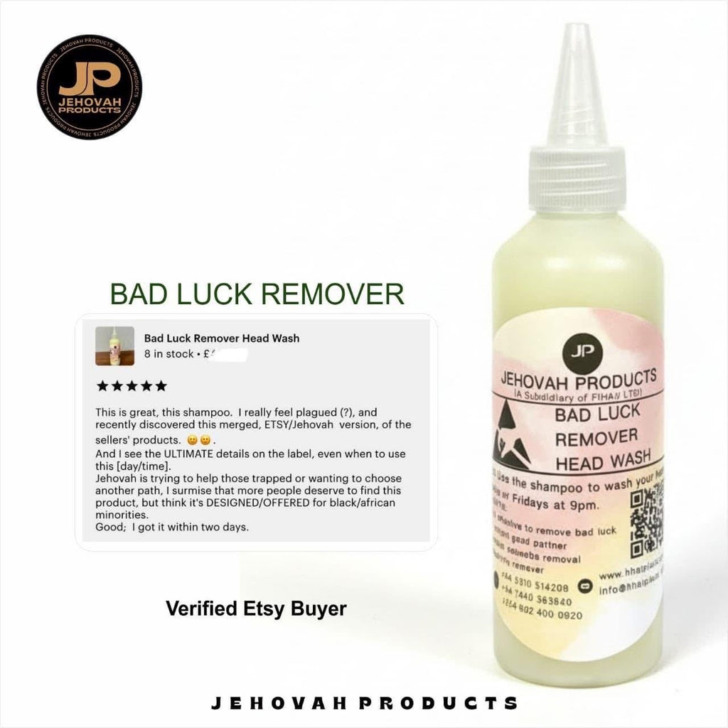 Bad Luck Remover Head Wash