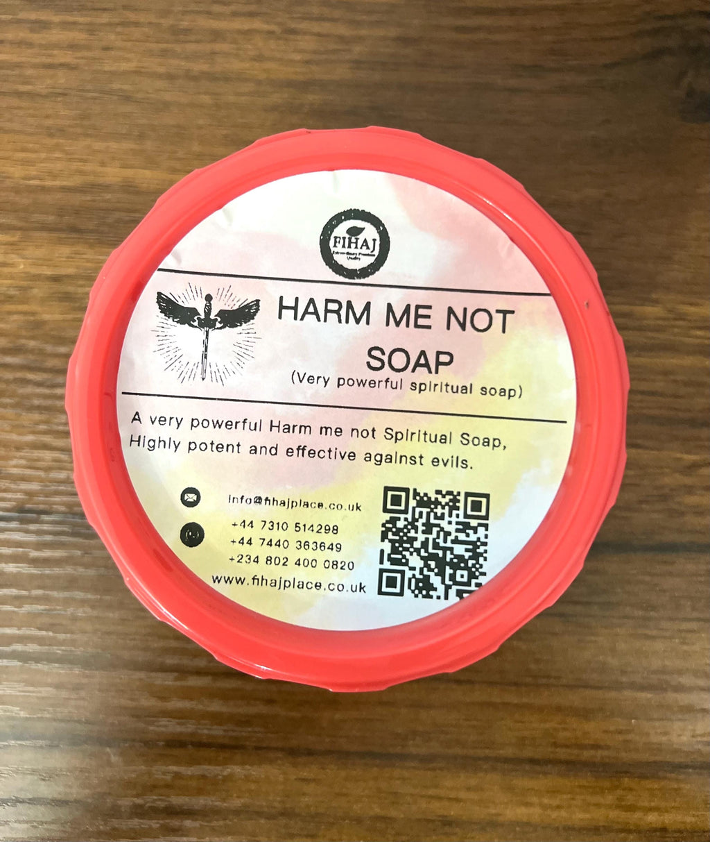 Harm me not soap with special needles