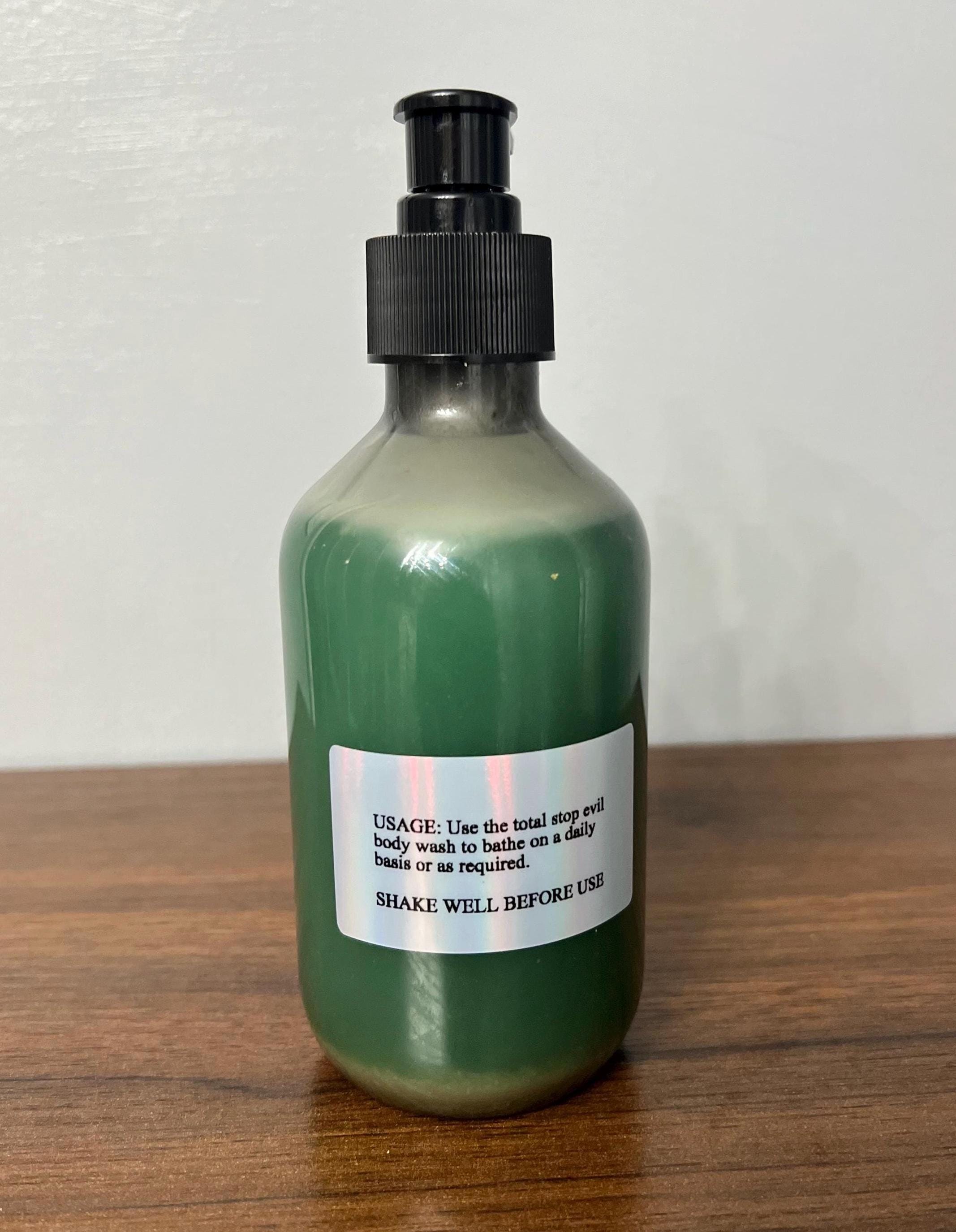 Total stop evil body wash