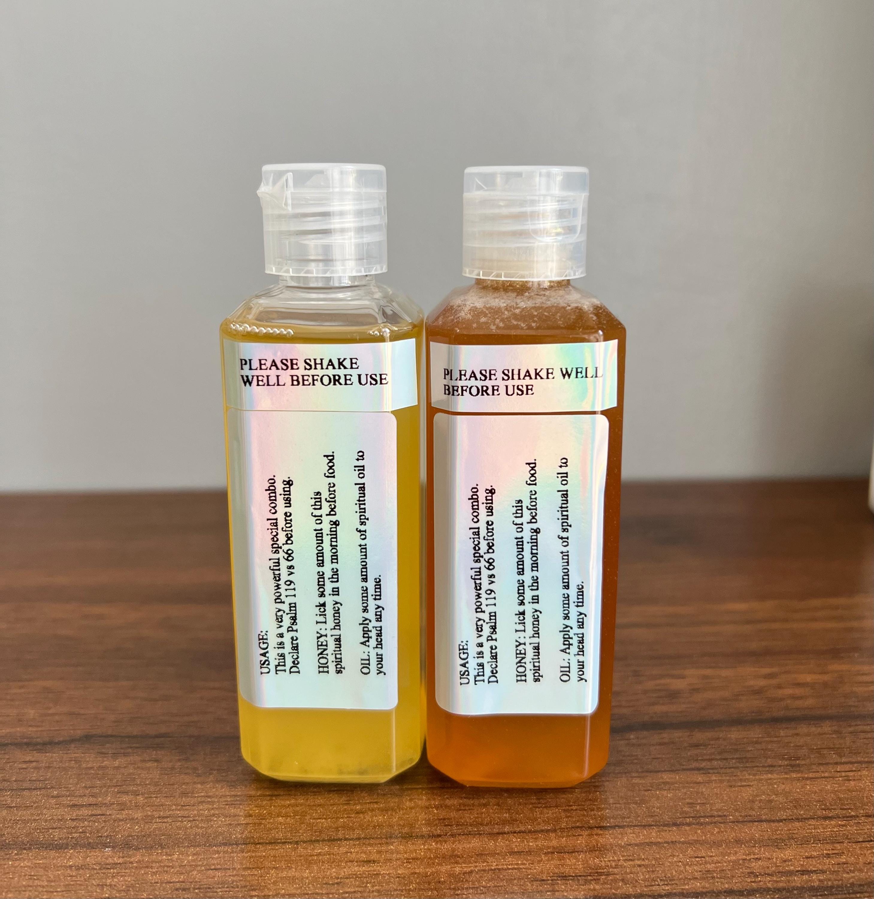 Special Intuition Honey and Oil Combo-  Spiritual memory honey ( Oyin ati Ororo Imo)