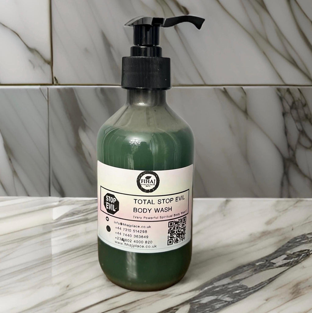 Total stop evil body wash