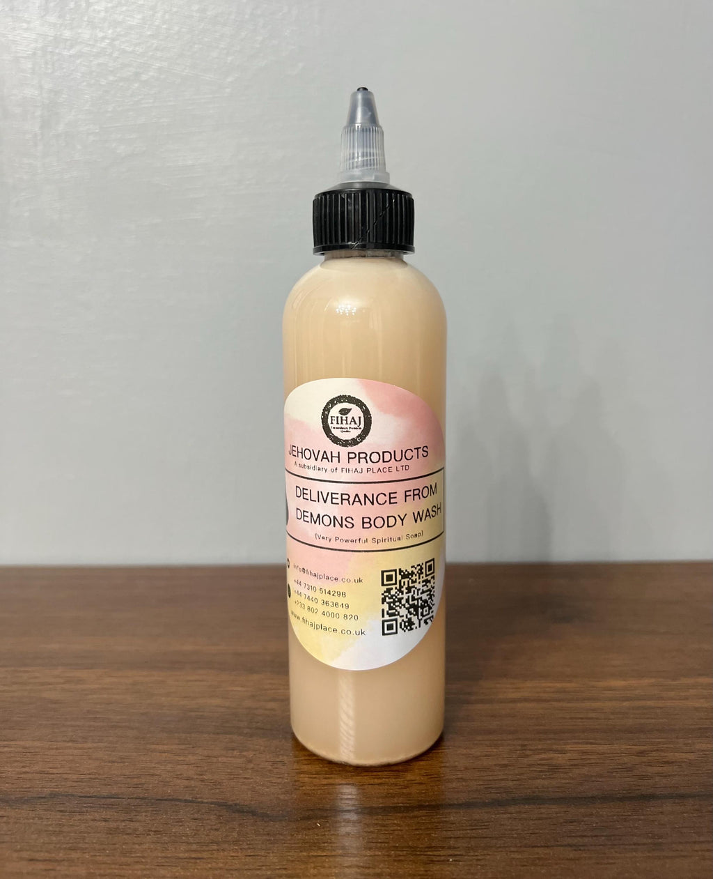 Deliverance from demons body wash