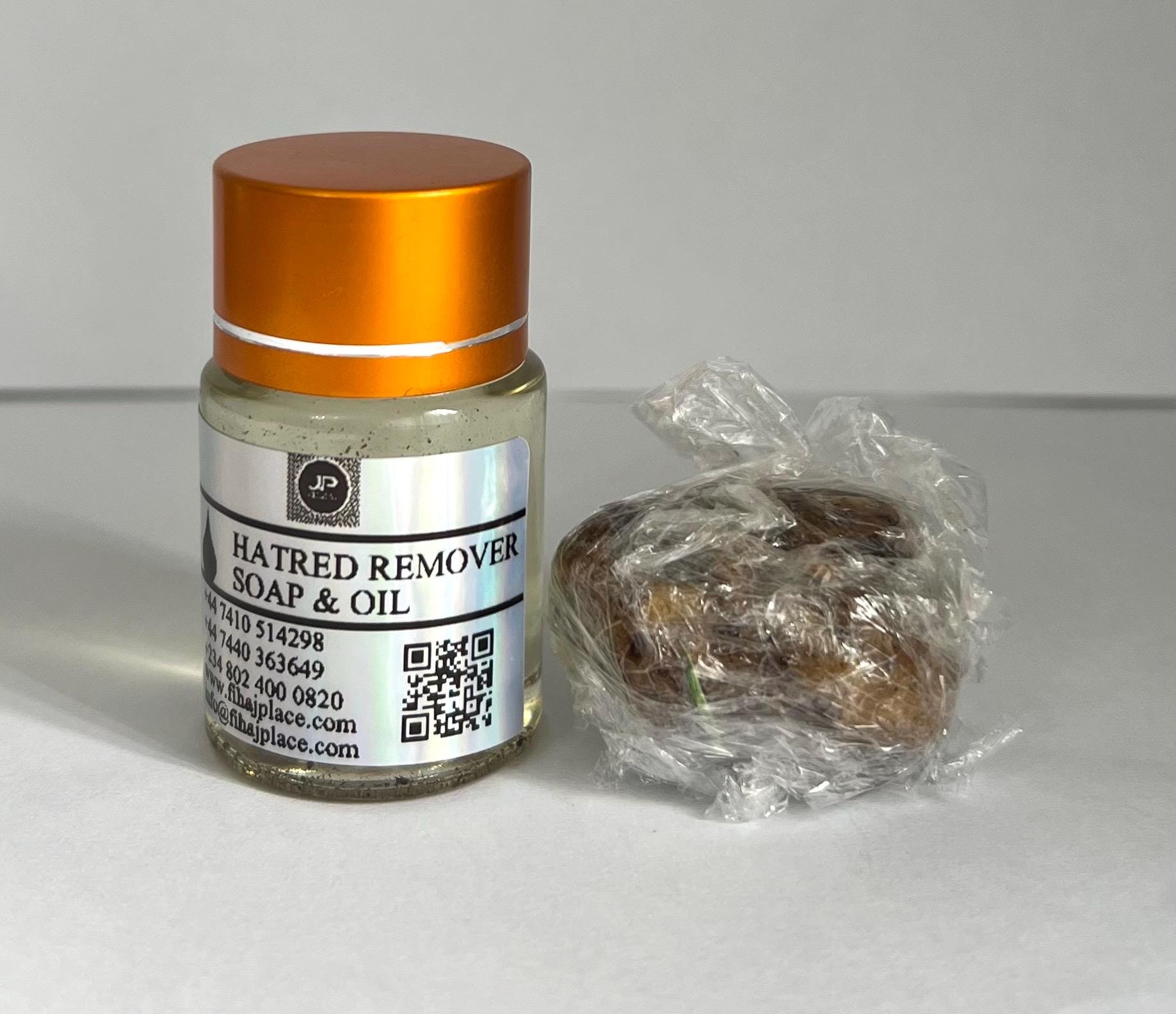 Hatred Removal Soap and oil
