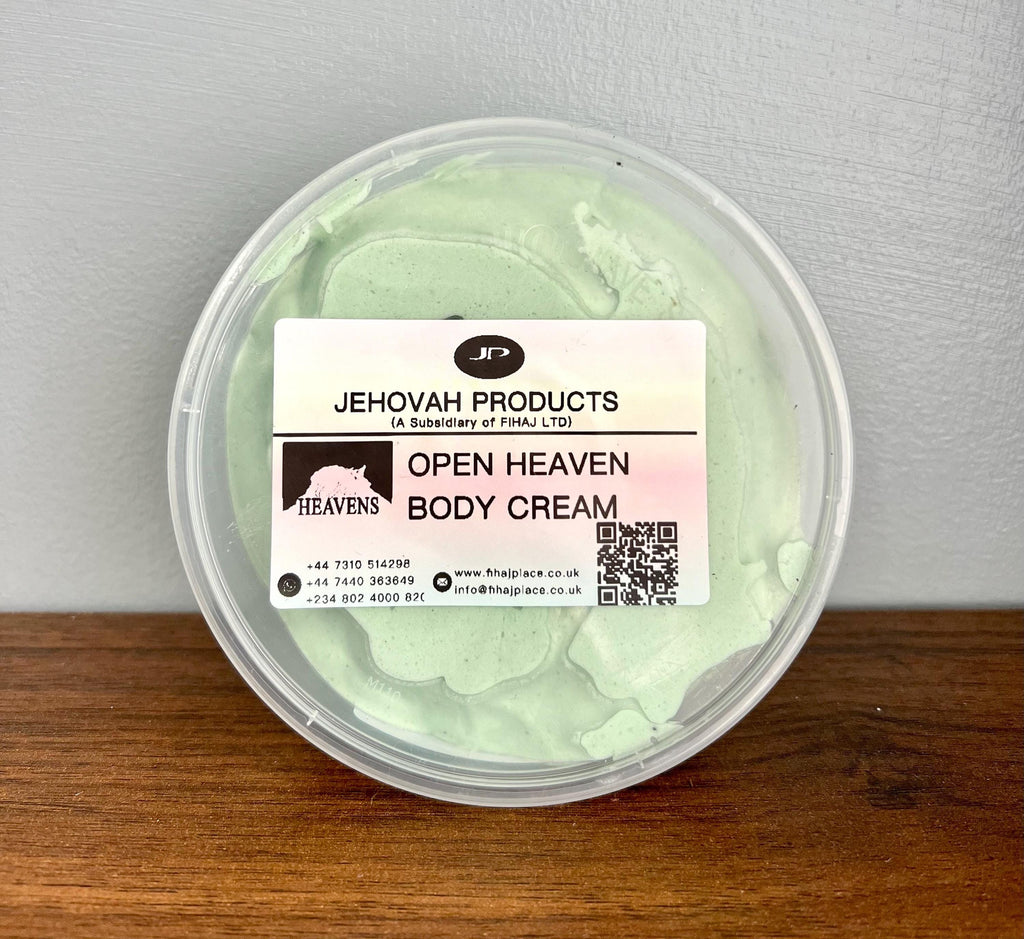 Open Heaven Body Cream - Divine Favor & Upliftment