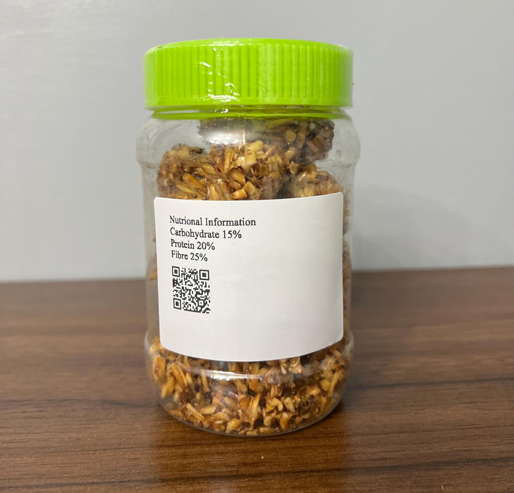 Nigeria Honey Coconut Candy: Crunchy Toasted Coconut (20pcs)