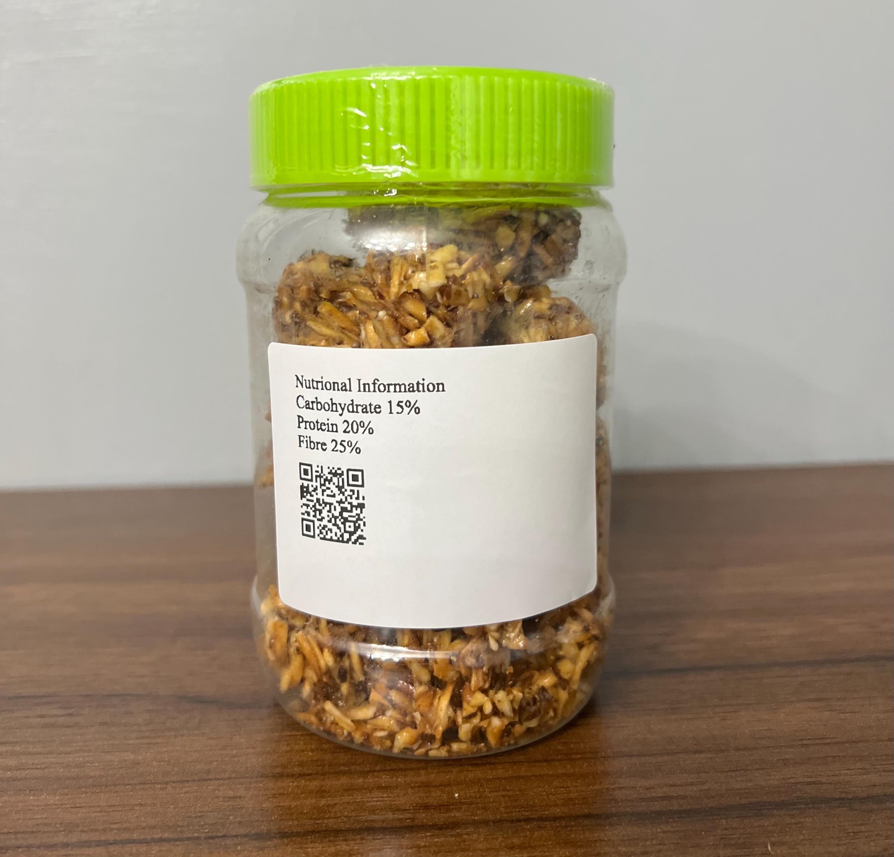 Nigeria Honey Coconut Candy: Crunchy Toasted Coconut (20pcs)