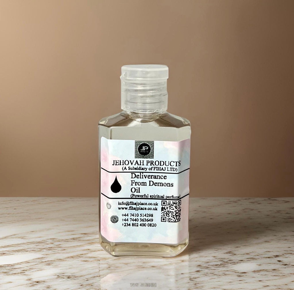 Deliverance from demons oil, Total Deliverance Special Spiritual Oil.