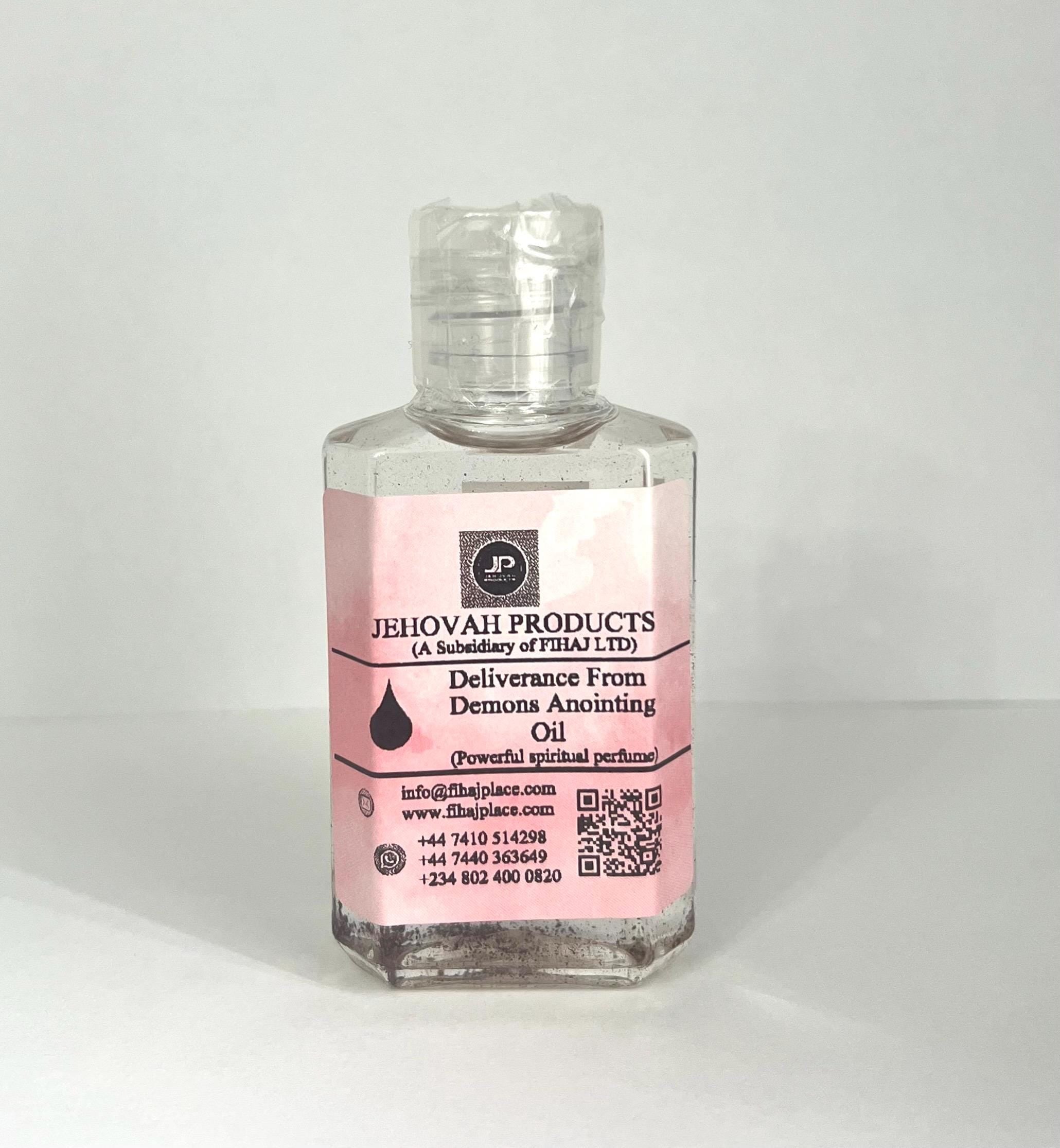 Special Anointing Oil: Delieverance oil