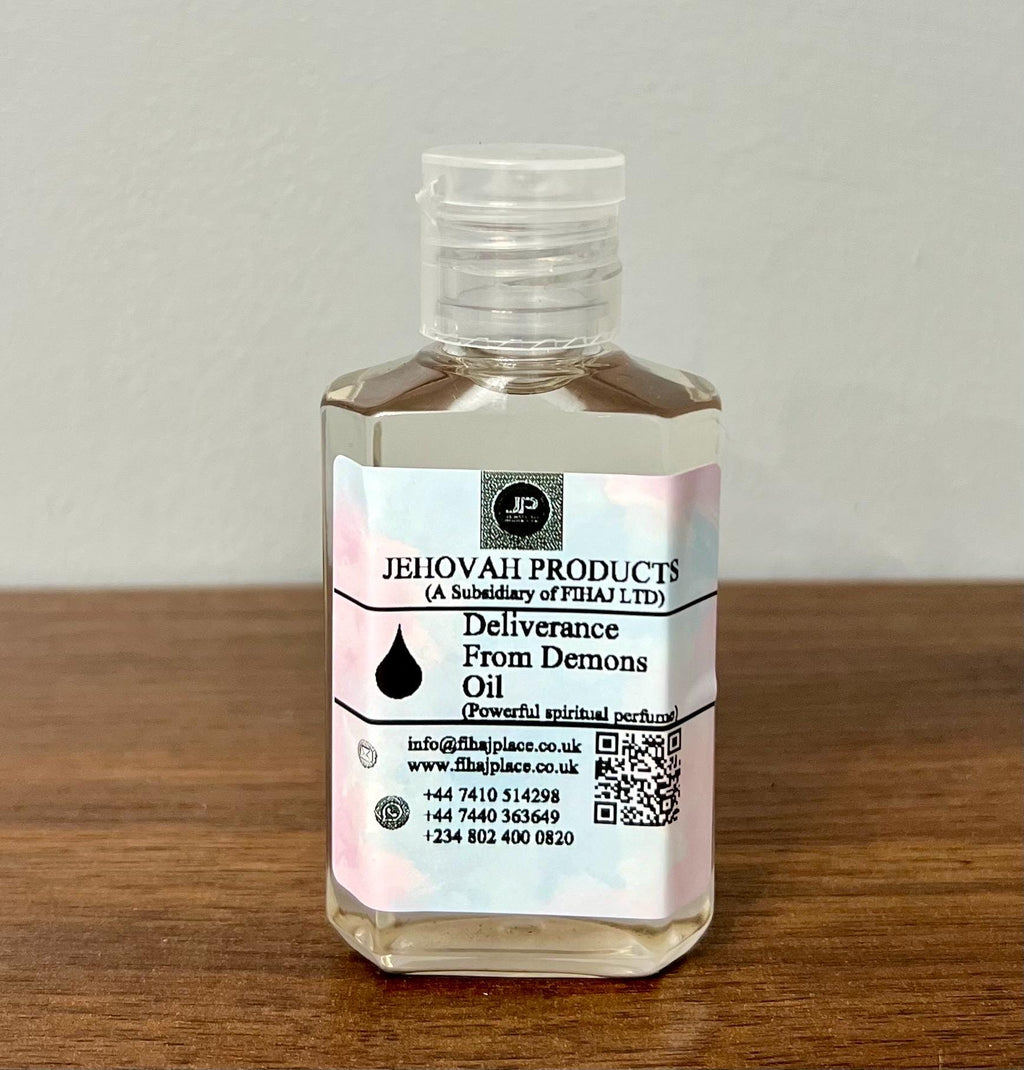 Deliverance from demons oil, Total Deliverance Special Spiritual Oil.